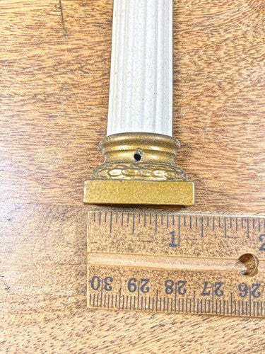 5 1/2 Inches Tall Mantel Clock Column        (KD121)