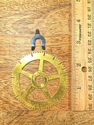 Old Sessions Clock Movement Count Wheel   (K8296)