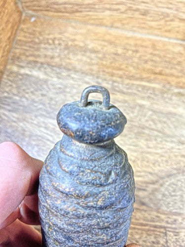 Cuckoo Clock Cast Iron Pine Cone Weight 1150g, 7.1 Inches Long     (WT001)