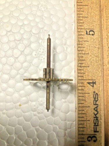 Heirloom Clock Movement Time Side 5th Wheel (See Pics To ID Mvmt) (K8916)