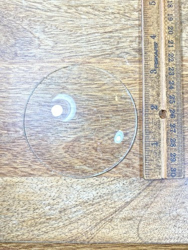 3.18 Inch Diameter Convex Clock Glass  (KD1866)