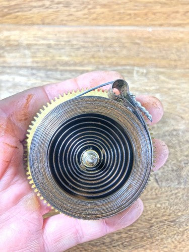 Antique Baden Clock Movement Strike Side Main Wheel (See Pics To ID)    (K8831)