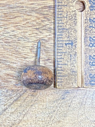 Old Wood Mantel Clock Foot (KD2120)