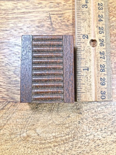 Old Junghans Wooden Clock Column Part  (K9747)