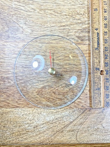 3.66 Inch Diameter Convex Timer Glass (?) (KD1826)
