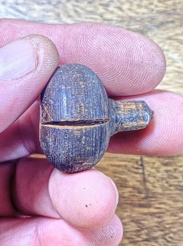 Old Original Clock Door Knob (27.41mm Dia, 18.77mm Tall and 8.09 Shaft) (KD349)