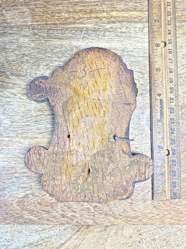 Old Wooden Clock Trim Piece  (KD2142)