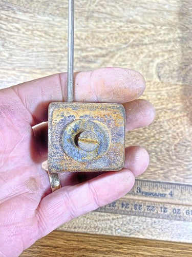 Vintage 1 Rod Clock Chime Bar 9 3/8 Inches Long     (LL5245)