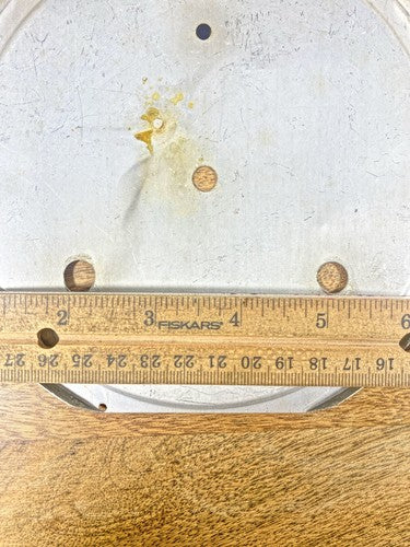 Vintage Sessions 8 Day Clock Movement Dial Pan      (K9999)