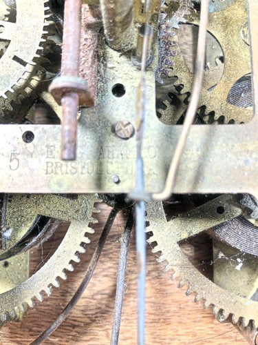 Ingraham (Stamped 5 28) Clock Count Wheel Lever - Vintage Clock Parts K8580