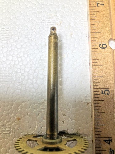 Old Baden Clock Movement Hands Post (See Pics To ID Mvmt) (K8827)
