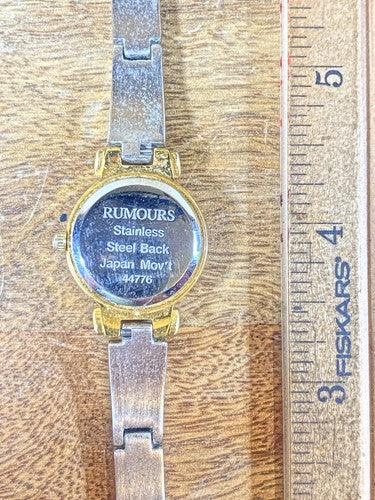 Vintage Rumours Silver and Gold Ladies Watch (Parts/Repair or Battery? )(KD100)