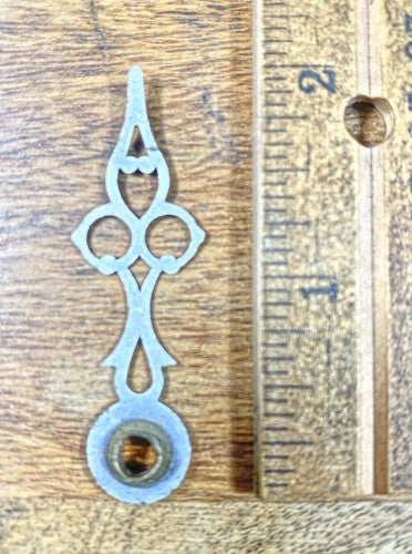 Vintage Clock Hour Hand 2 1/8 Inches Long  (4.64mm Arbor Dia) (KD706)