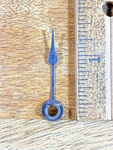 Old Clock Hour Hand 1 7/16 Inches Long  (3.31mm Arbor Dia) (KD773)