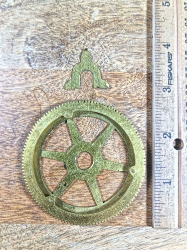 Seth Thomas 89K Clock Movement Count Wheel (See Pics To ID Mvmt)     (K9415)