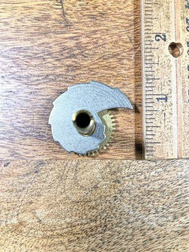 Korean Sehwa Clock Movement Hour Wheel (See Pics To ID Mvmt)     (K9530)