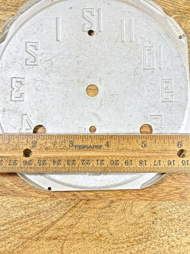 Sessions 8 Day Clock Movement Dial Pan     (KD1004)
