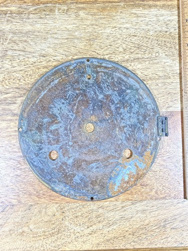Antique Waterbury 8 Day Clock Movement Dial Pan   (KD019)