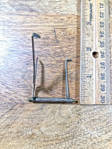 Gilbert Clock Movement (Stamped 24) Drop Lever (See Pics To ID)   (K9604)