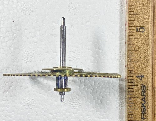 Unbranded 30 Hour Clock Movement Strike Side 3rd Wheel (See Pics To ID) (KD501)