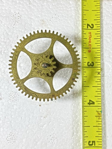 Gilbert Clock Movement (Stamped 24) Strike Side 2nd Wheel (See Pics)    (KD1159)