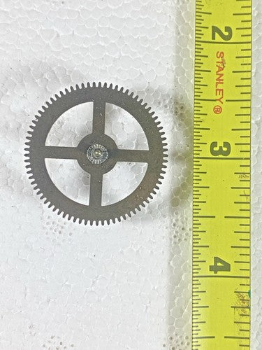 Regula 25 Clock Movement Time Side 2nd Wheel (See Pics To ID Mvmt)   (KD1303)
