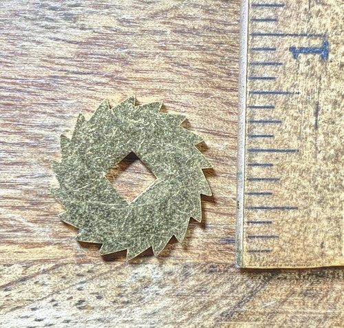 Clock Movement Click Wheel (18.28mm Dia, 4.25mm Inner Square)  (KD363)
