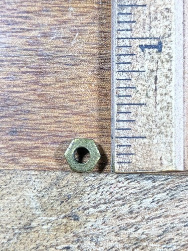 Old Gilbert Clock Movement (Stamped 24) Pallet Nut (See Pics To ID Mvmt)(K9592)