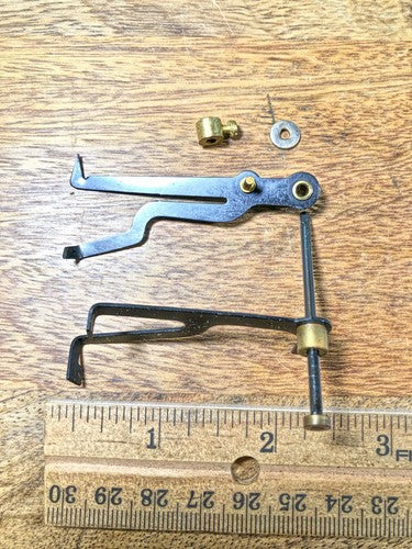 Made In Japan Clock Movement Rack Hook (See Pics To ID Mvmt) (K8616)