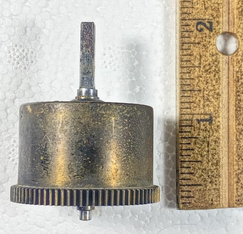 Japy Freres Clock Movement Time Side Main Wheel (See Pics To ID Mvmt)    (KD483)