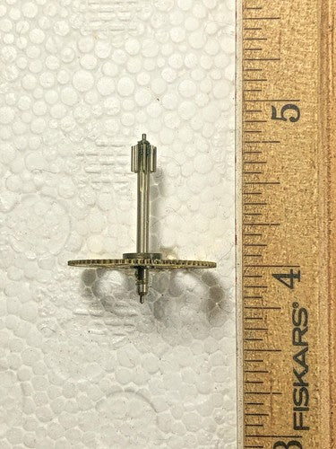 Junghans W 274 / 200 Clock Movement Time Side 4th Wheel (See Pics To ID) (K8674)