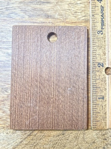 Novelty Clock Back Door 2 1/4 X 3 1/8 Inches    (KD451)