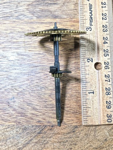 Korean LAVA Clock Movement Hands Post (See Pics To ID Movement) (K8417)