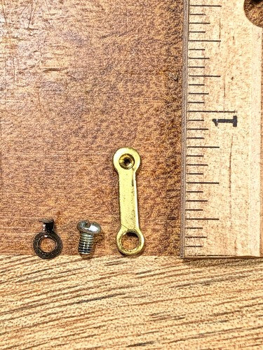 Korean Sehwa Clock Movement Verge Pivot (See Pics To ID Mvmt) (K7968)