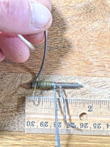 Old Baden Clock Movement Hammer Assembly (See Pics To ID Mvmt) (K8826)