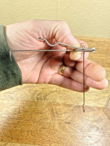 Old Junghans Clock Movement Count Wheel Lever (See Pics To ID Mvmt)) (K9761)
