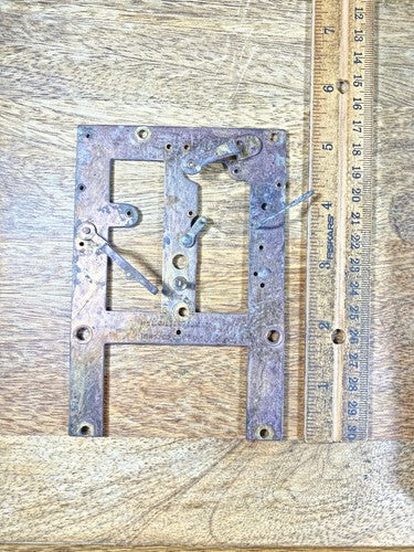 Gilbert Kitchen Clock Movement Front Plate (Pivots Look Good) (KD1624)