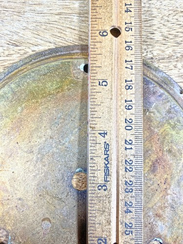 Ingraham 8 Day Clock Dial Pan Metal (KD018)