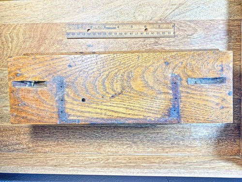 Parlor Or Kitchen Clock Wooden Top (14 5/8 X 5 X 3 Inches Tall)   (LL5271)