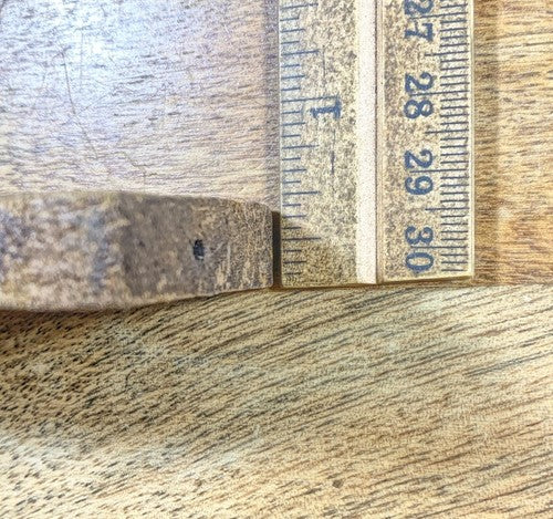Old Clock Movement Seat Board 7 X 1 5/8 X 7/16 Inches     (KD514)