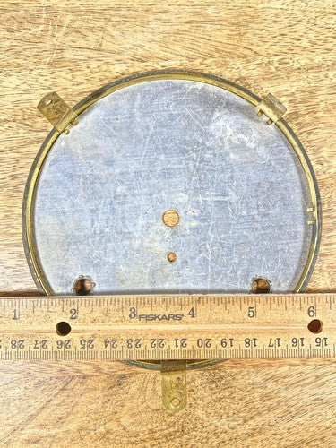 Old Seth Thomas Clock Movement Dial Pan  (K9986)