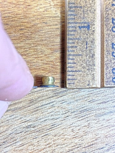 Old Clock Hour Hand 1 3/8 Inches Long  (4.38mm Arbor Dia) (KD785)
