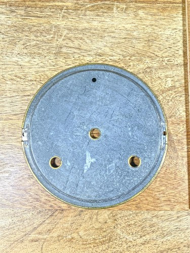Old Waterbury 8 Day Clock Movement Dial Pan   (K9981)