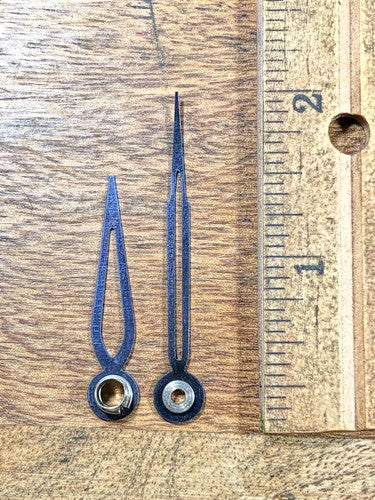 Original Big Ben Clock Hands, 2" Minute Hand  (K9692)