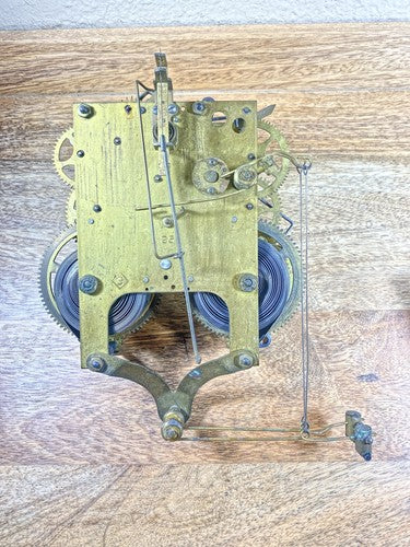 Gilbert Clock Movement (Stamped 25) Strike Side 4th Wheel (See Pics)(KD1349)