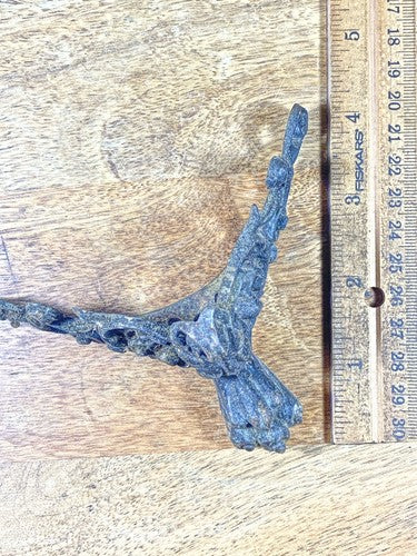 Large Old Unique Clock Claw Foot     (KD893)