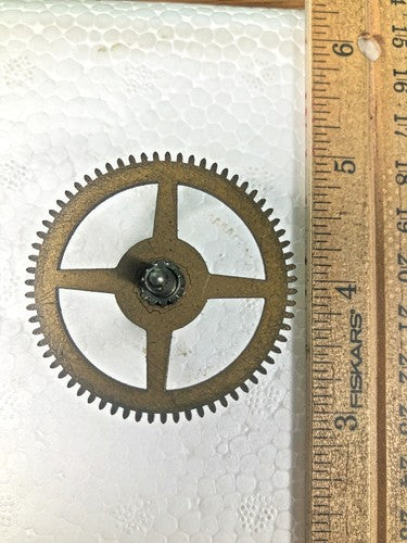 Kienzle Clock Time Side 2nd Wheel (See Pics To ID) - Vintage Clock Parts   K9370