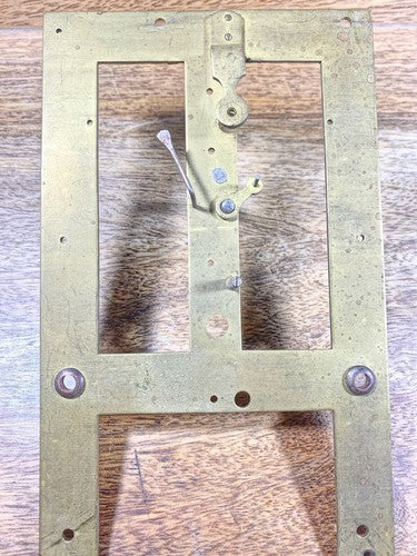 Unbranded 30 Hour Clock Movement Front Plate (Pivots Look Good) (KD513)