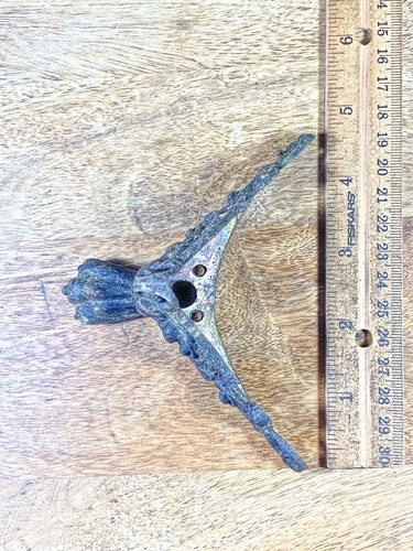 Large Old Unique Clock Claw Foot     (KD893)