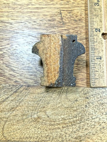 Old Junghans Wooden Clock Column Part  (K9746)